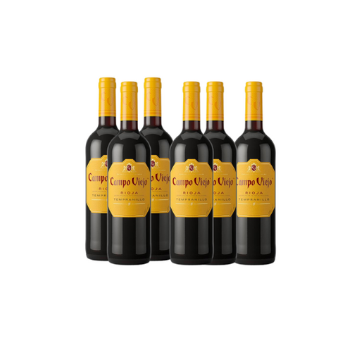 6 x Campo Viejo Rioja red wine multipack Tempranillo 75cl